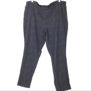 Cato Aztec Arrow Weave Pattern Stretch Pants